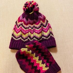 Missoni hat & mittens set!